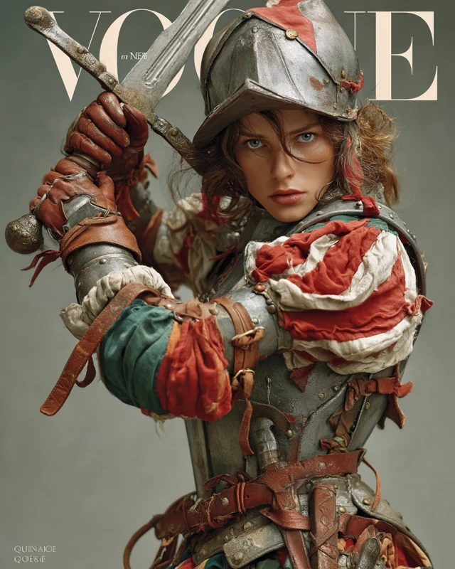Vogue Cover Landsknecht Warrior