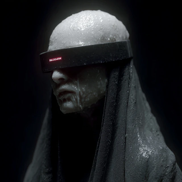 Cyberpunk Fashion Portrait Balenciaga