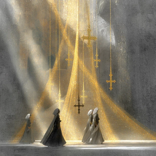 Calatrava Crusade Sister Knights Divine Oil Painting