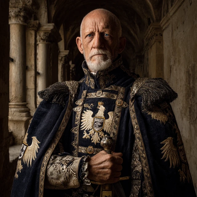 Veteran Castle Guard Captain Portrait