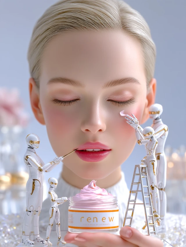 Surreal Skincare Portrait Renew Radiance and Serenity