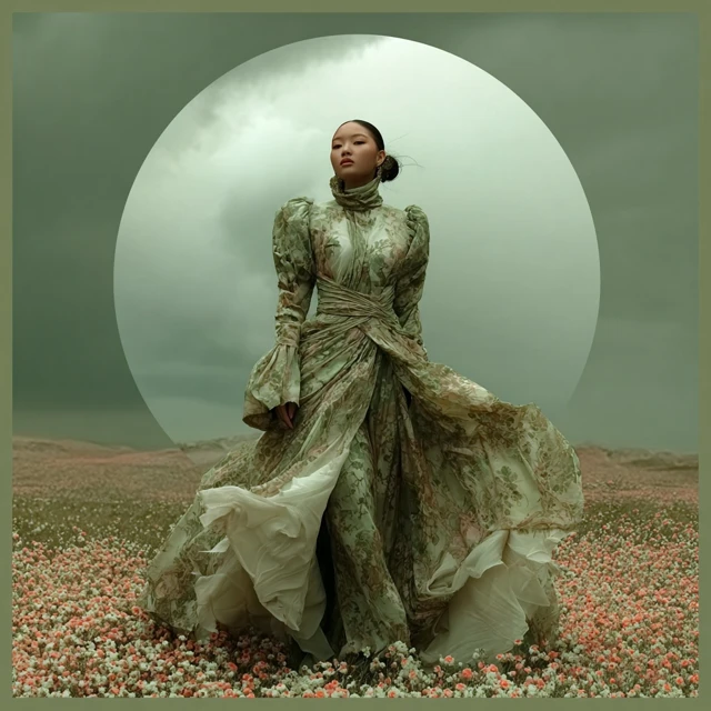 Tim Walker Style Fashion Photography Asian Woman