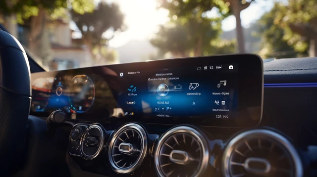 MercedesBenz EQB 260 Interior MBUX Smart System Navigation