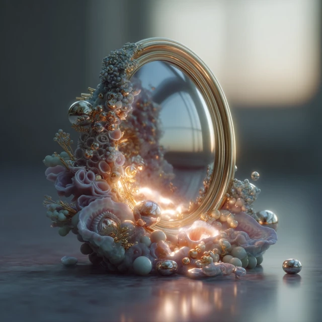 Mirror Art Inspired by Mike Winkelmann Trend
