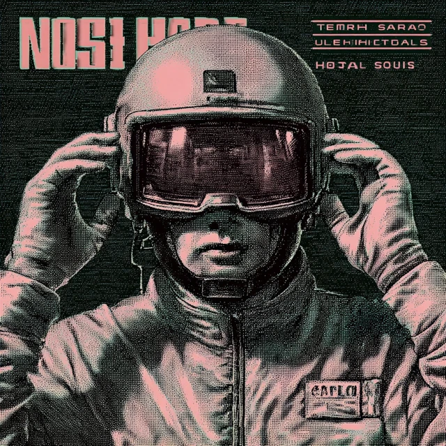 Techno Album Art UI Focused Psychedelic Eye