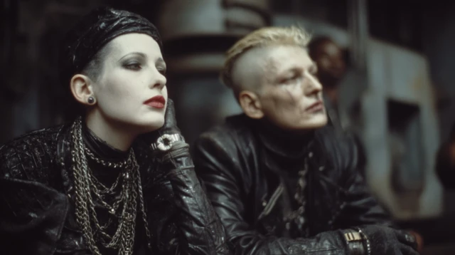1989 Futuristic Berlin Punk Goths Industrial