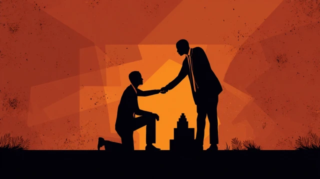 Mentorship and Leadership Vector Art
