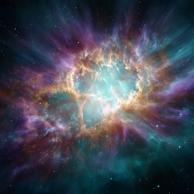 Supernova Explosion in Space HD