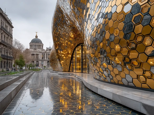 Modern Architecture Building Design in Mexico City