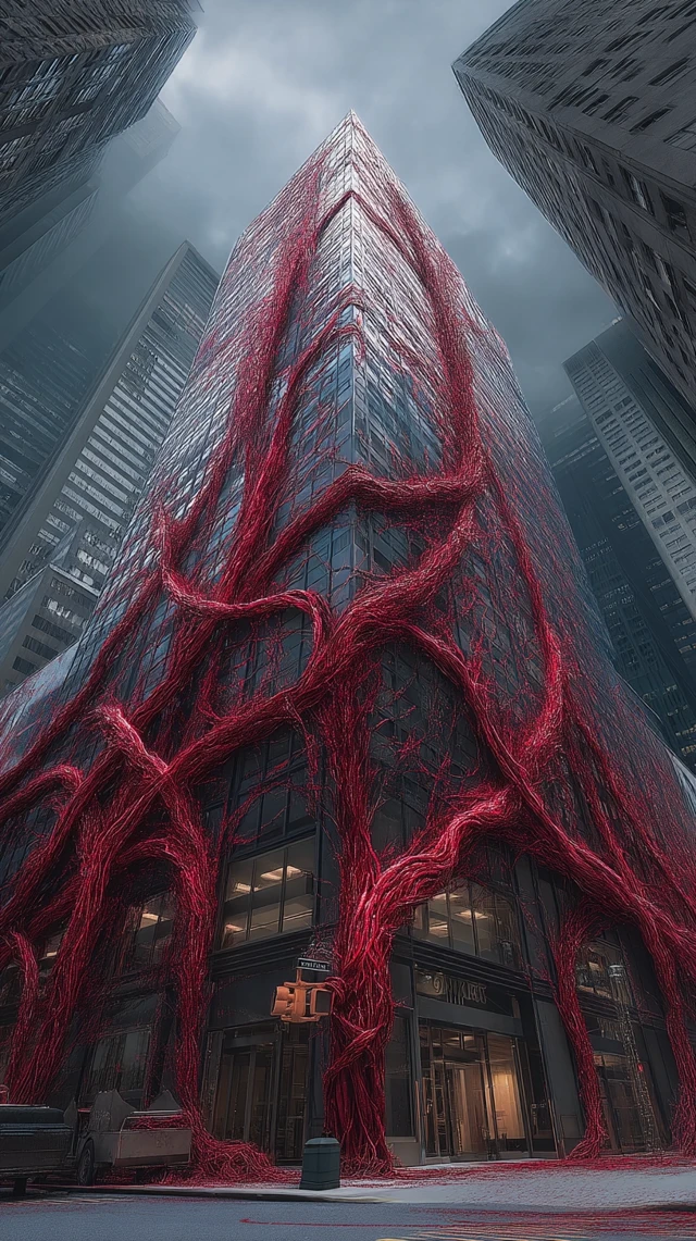 NYC Building Infested Horror Fantasy