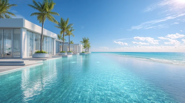 Beachfront Hotel with Infinity Pool