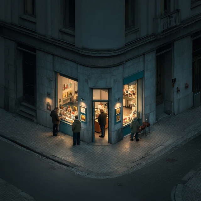 Store Scene Isometry Photography