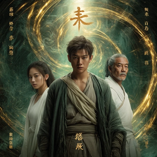 Chinese Saga Movie Poster Epic Fantasy Drama