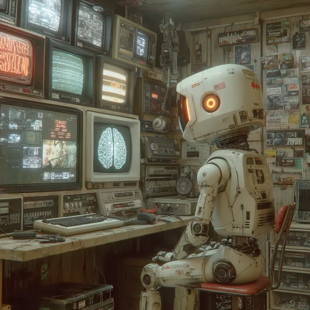Retro Futuristic Control Room SciFi Design