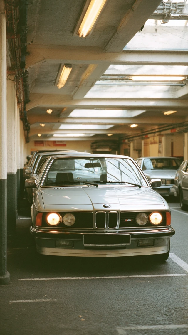 BMW 1980s Classic Car Garage Munich