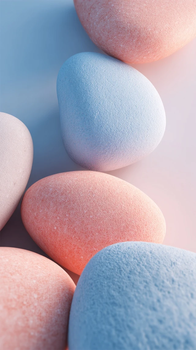 Pastel Pebble Wallpaper Aesthetic Phone Background