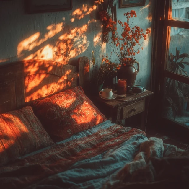 Warm Light Bedroom Cozy Interior Design