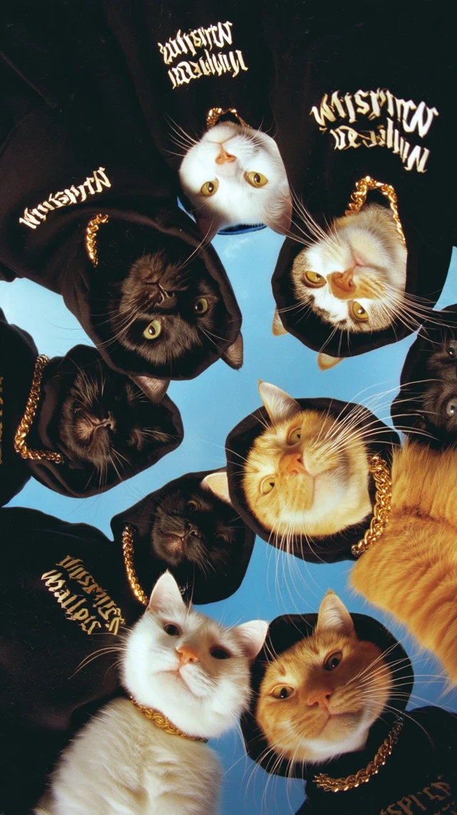 Cool Cats in Hoodies: The Whisker Wailers