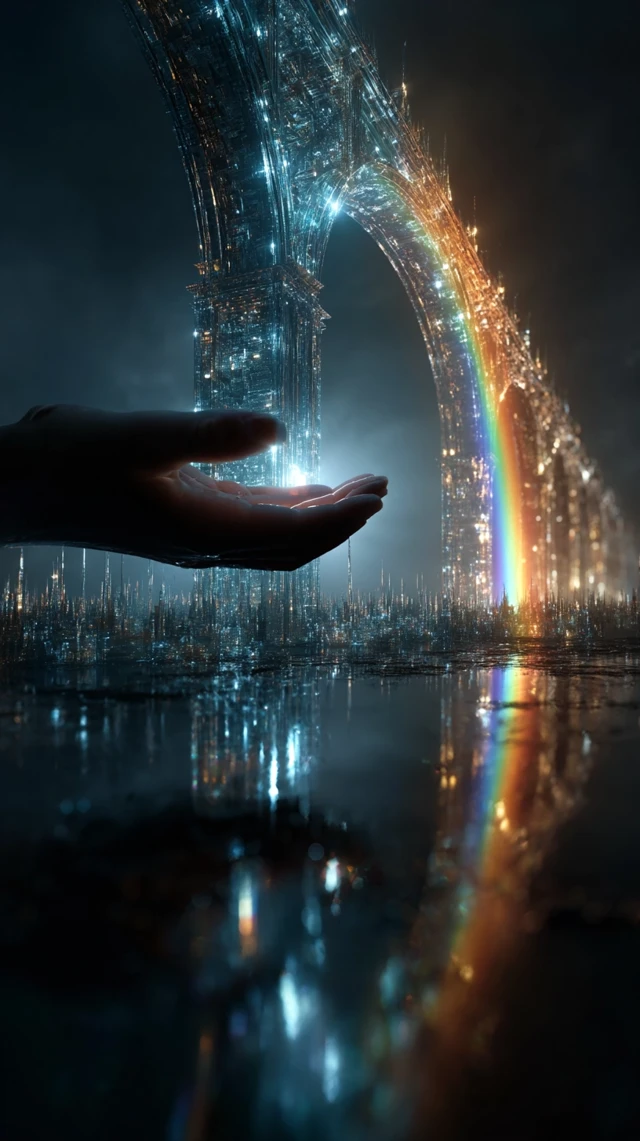 Rainbow Bridge Fantasy Art