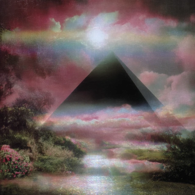 Mystical Pyramid in a Dreamscape