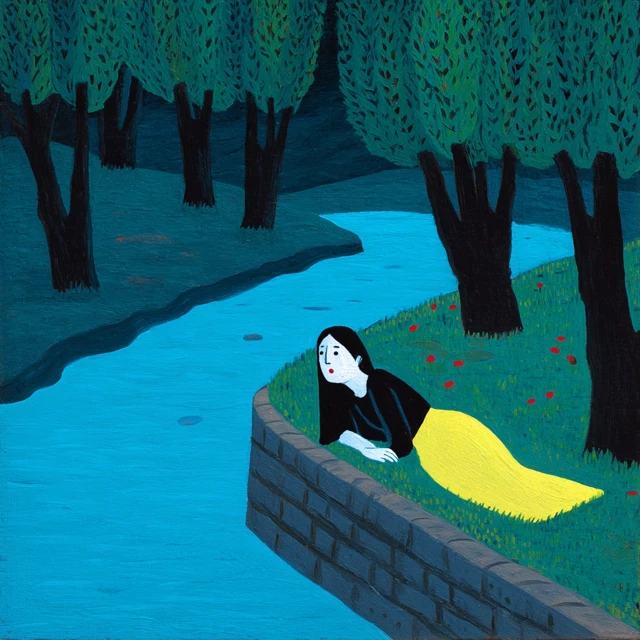 La Llorona Weeps Art by Joan Cornella
