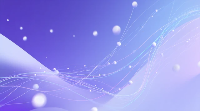 Abstract Data Flow Illustration Cloud Computing