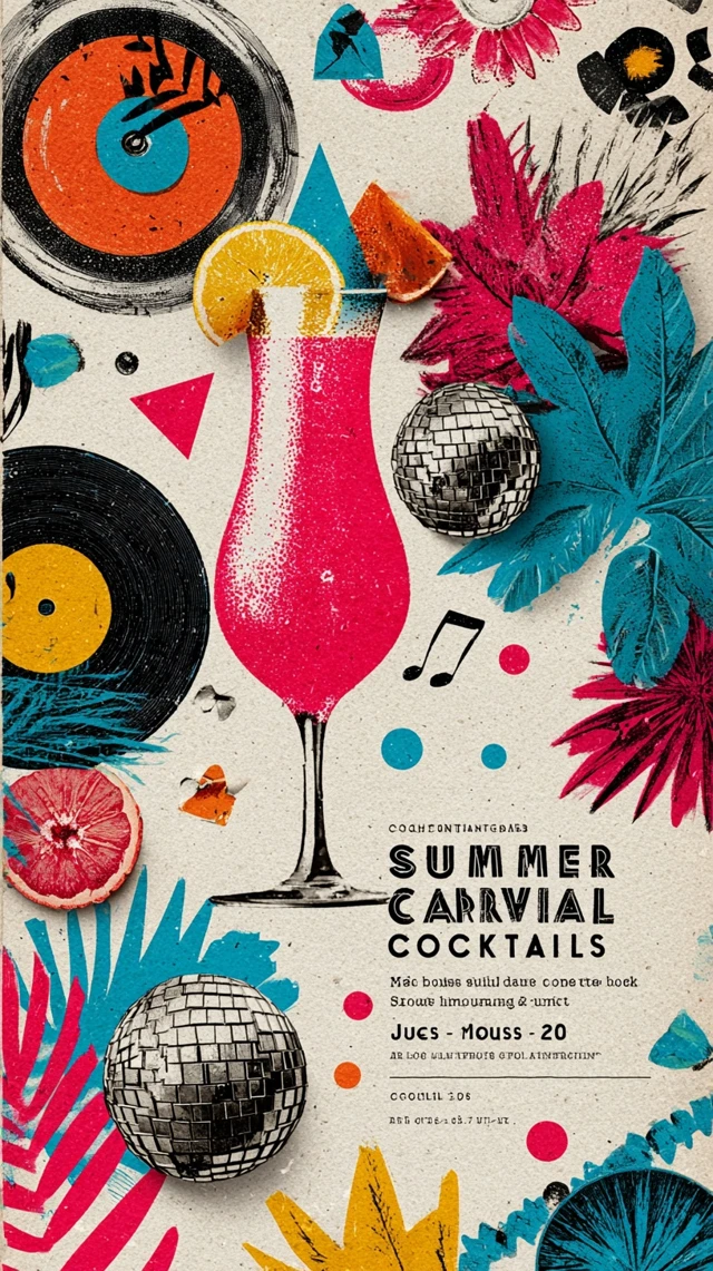 Summer Carnival Music Cocktails July 20th