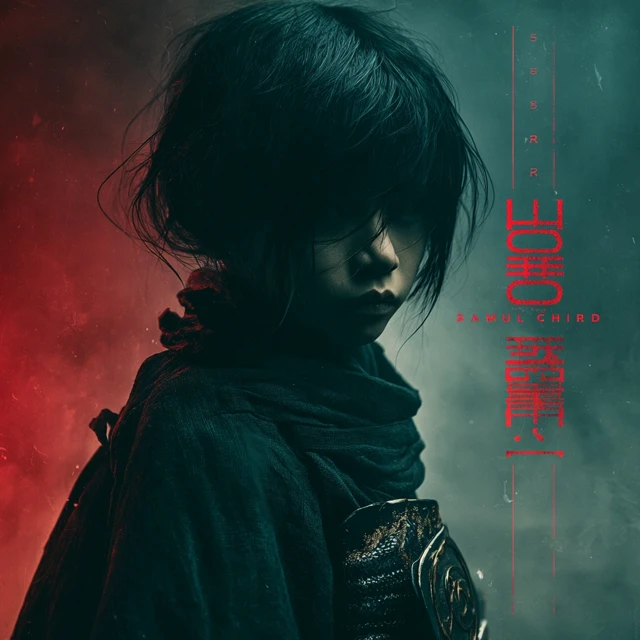 Samurai Child Album Art Powerful and Enigmatic