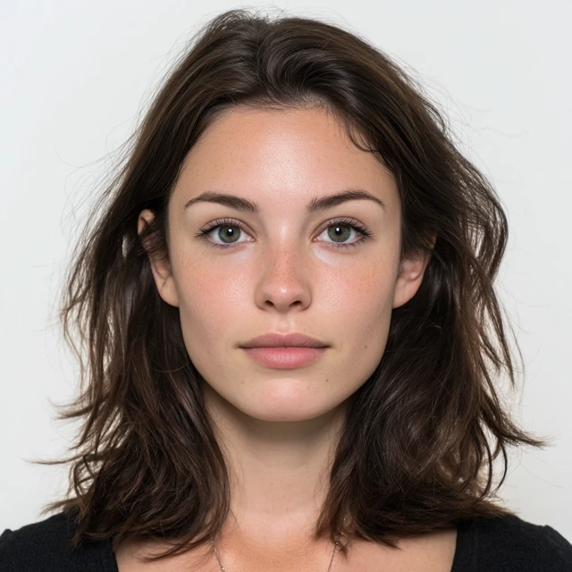 Olivia Martinez Portrait Natural Look DSLR Photo