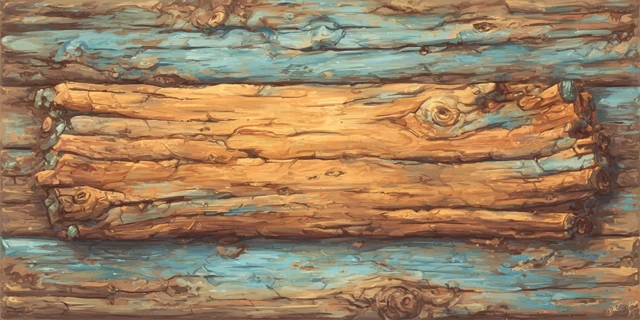 Impressionist Wood Plank WoW Style Texture