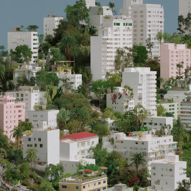 Bodys Isek Kingelez City Models Lush Greenery