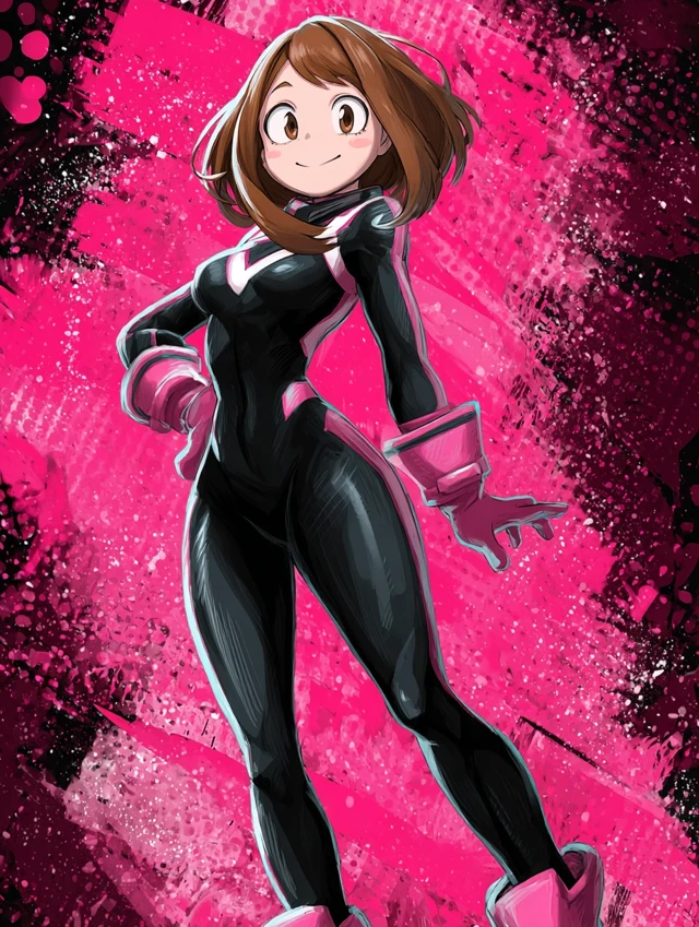 Ochaco Uraraka My Hero Academia Anime Art