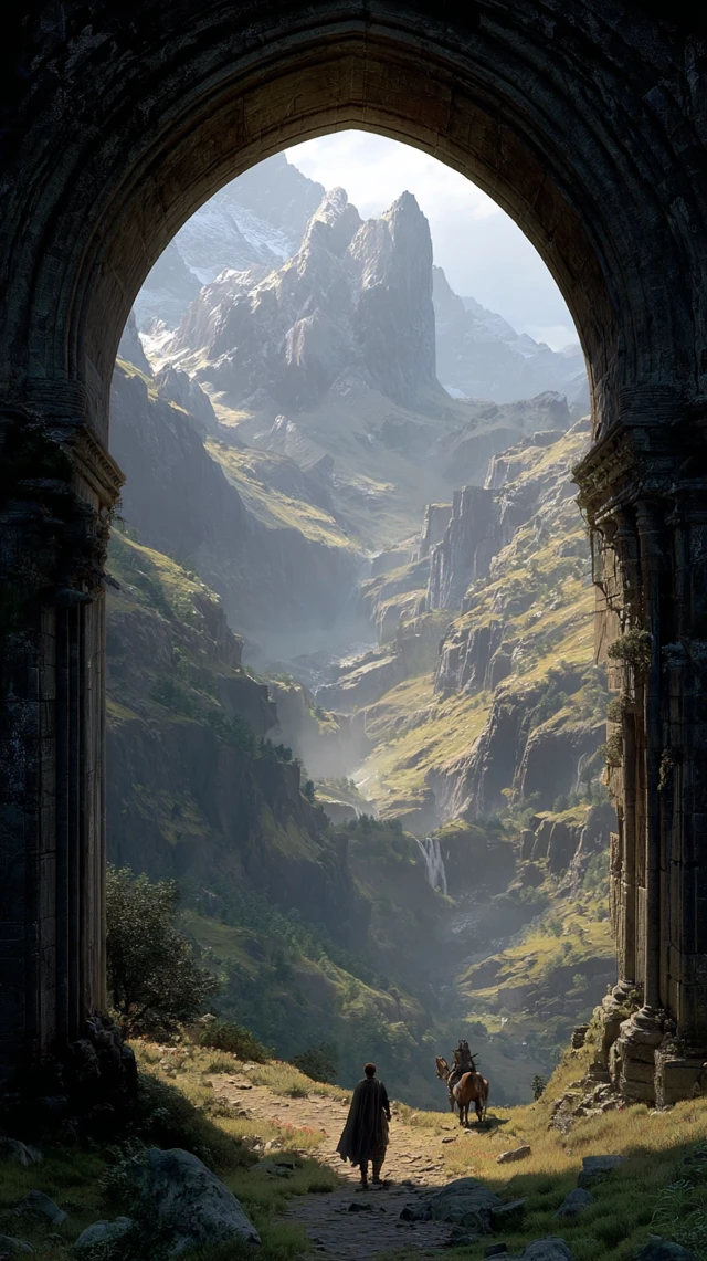 Lord of the Rings Fantasy Scene