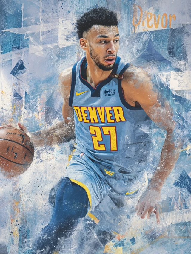Jamal Murray Denver Nuggets NBA Photography