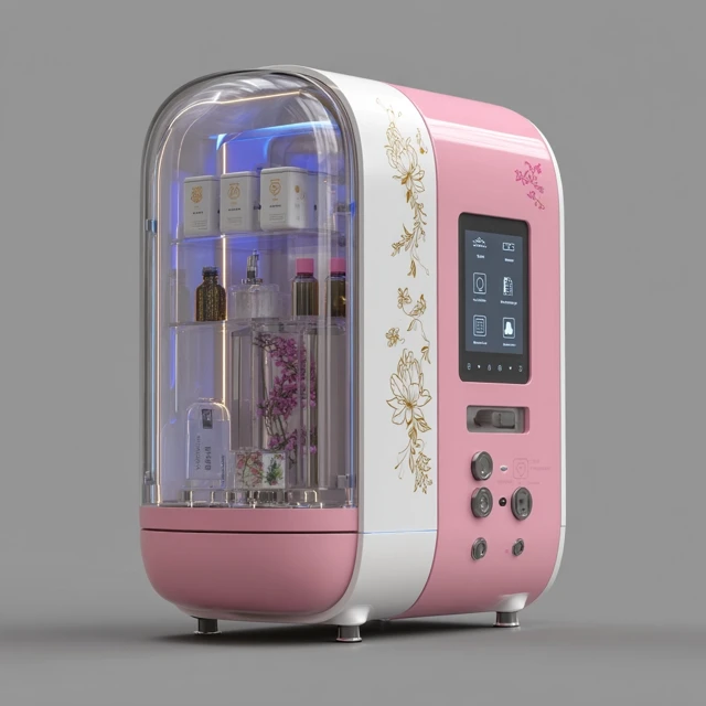 Futuristic Sanitary Napkin Vending Machine Design
