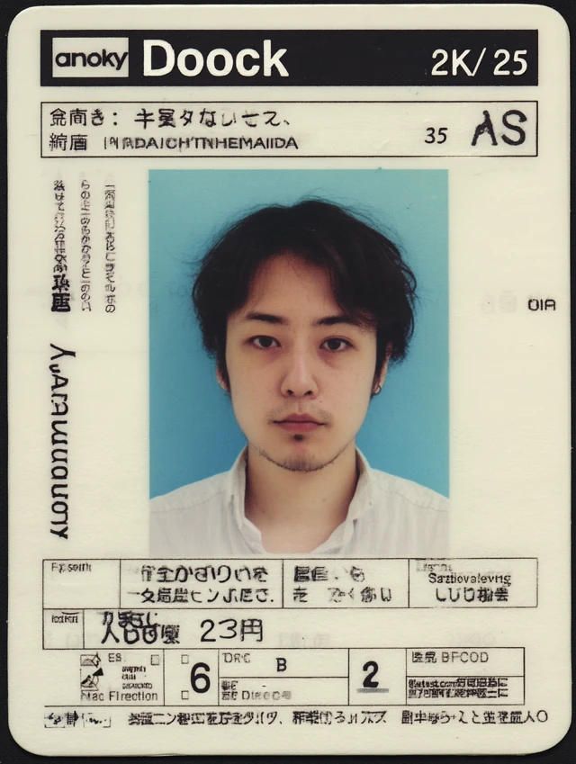 ID Card with Face of Man Anomaly Dock - February 25