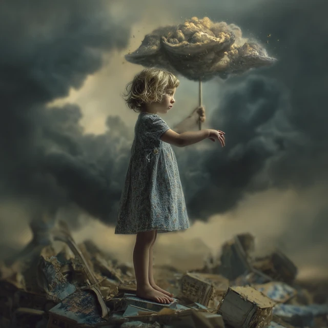 Childs Dream Surreal Magic Realism