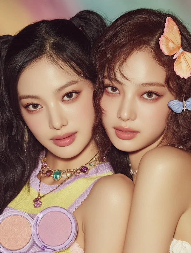 Beautiful Asian Girls Makeup Photo Commercial