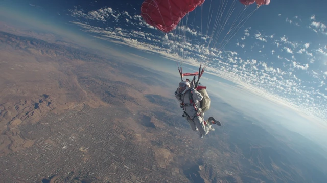 Parachute Jump Photography Wide Shot