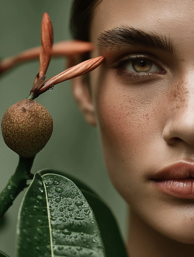 Surreal Face and Nature Dreamy Photography