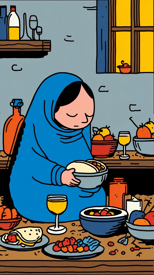 Medieval Burrito Illustration Divine Food