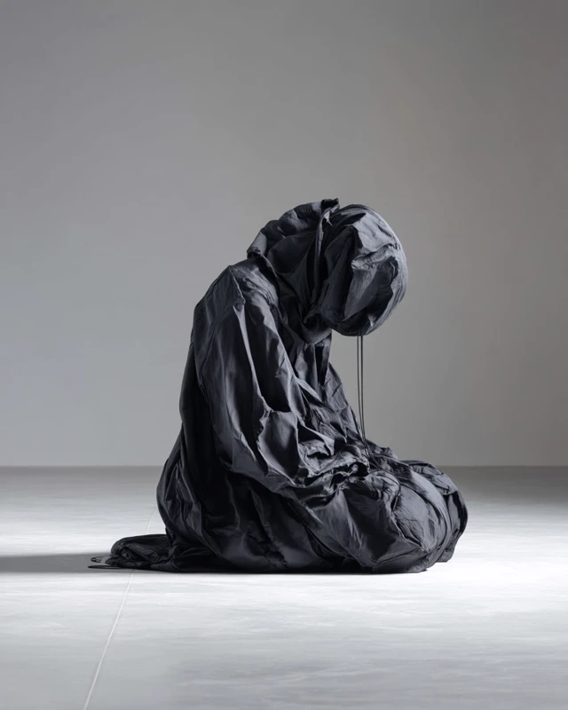 Mourning Garment Fashion Photography Concept