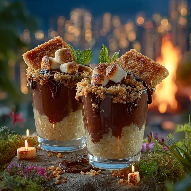 Chocolate Pudding Shots Dessert Recipe