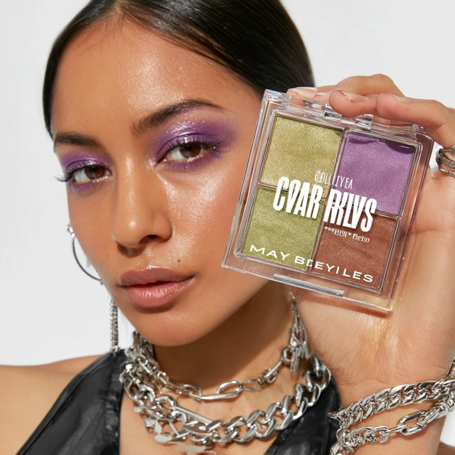 Maybelline Color Rivals Eyeshadow Palette Makeup Look