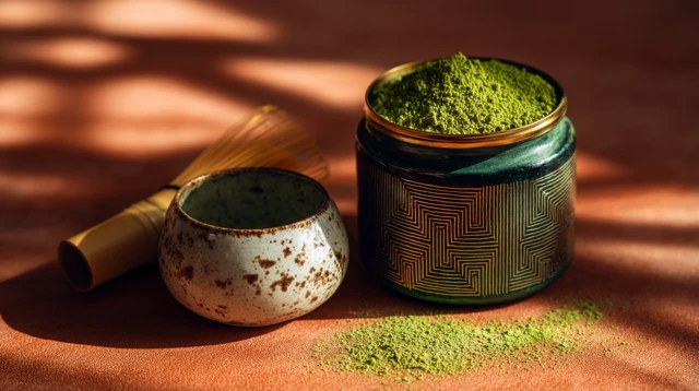 Matcha Brewing Kit Pure Style Saturated Colors