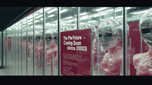 Dystopian Future Exhibition Abandoned Tech