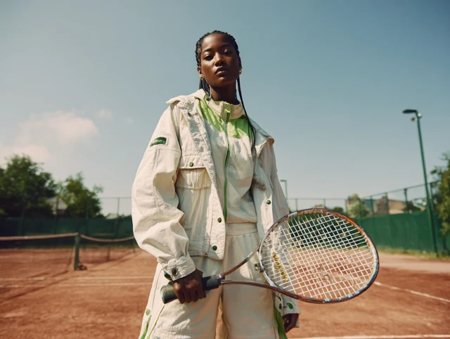 Puma Tennis Collection Fashion Campaign on Court