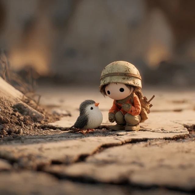 Explorer Helps Injured Bird Childrens Animation
