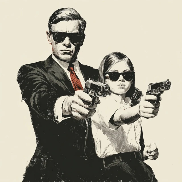 Spy Dad and Daughter Duo Secret Agents in Action