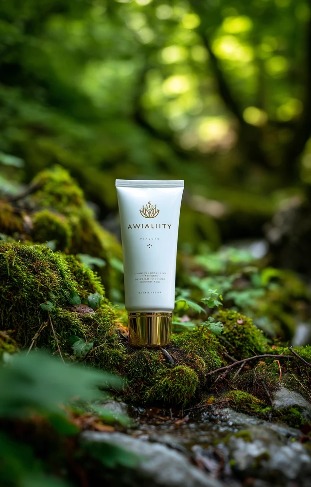 Hand Cream in Nature Luxurious Skincare Product